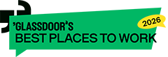Glassdoor Employees’ Choice Best Place to Work badge